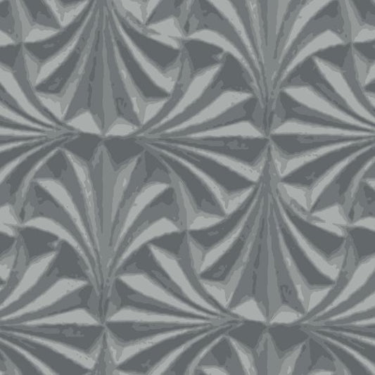 Purchase W4306-21 Kravet Design, Grey Geometric - Kravet Design Wallpaper - W4306.21.0