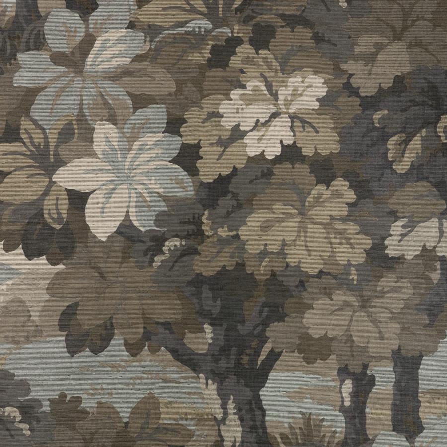 Purchase W4322-6116 Kravet Design, Brown Botanical - Kravet Design Wallpaper - W4322.6116.0
