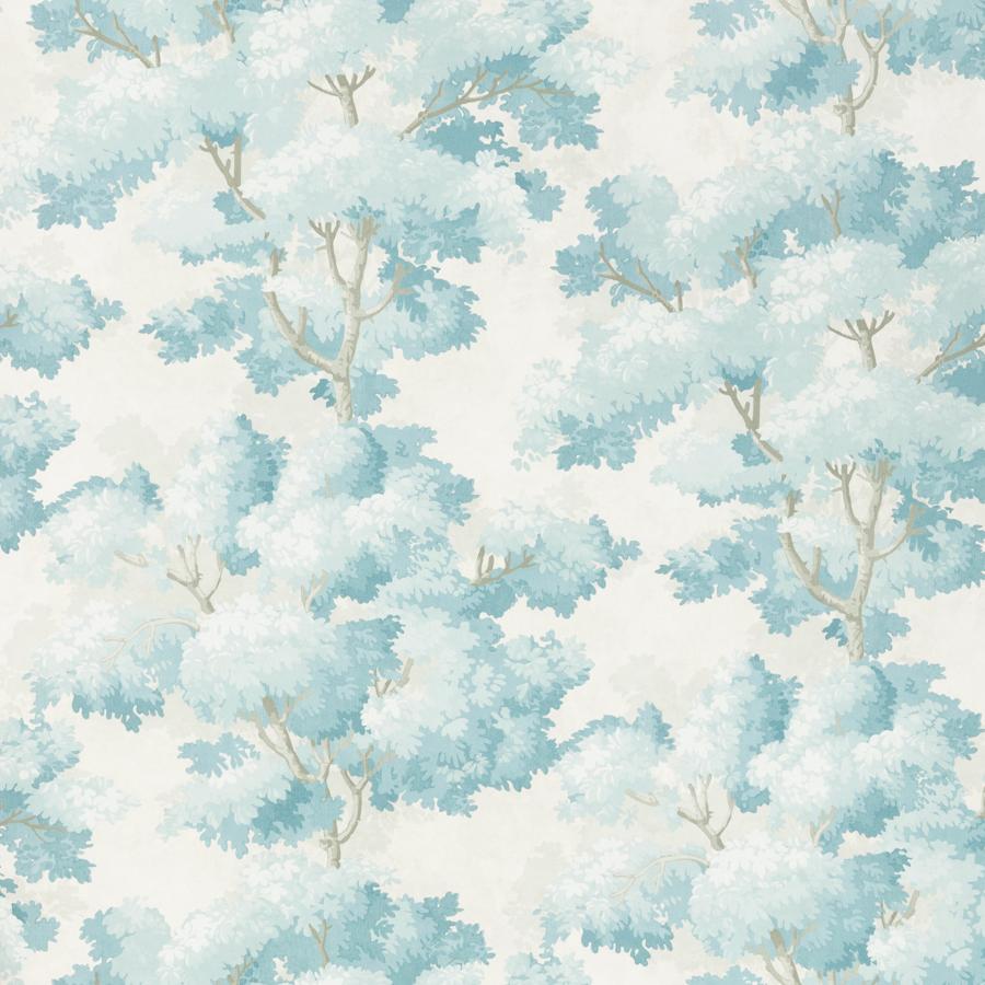Purchase W4330-15 Kravet Design, Blue Trees - Kravet Design Wallpaper - W4330.15.0