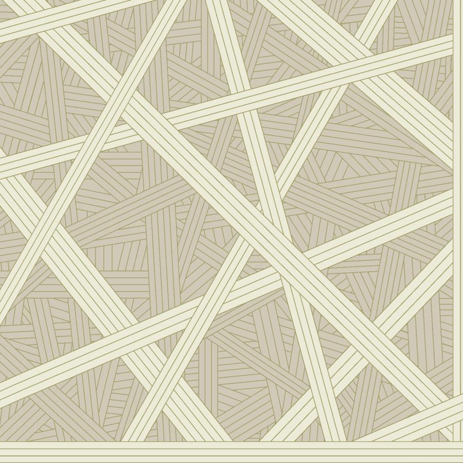 Purchase W4347-106 Nastri Wp, Grey Geometric - Kravet Couture Wallpaper - W4347.106.0