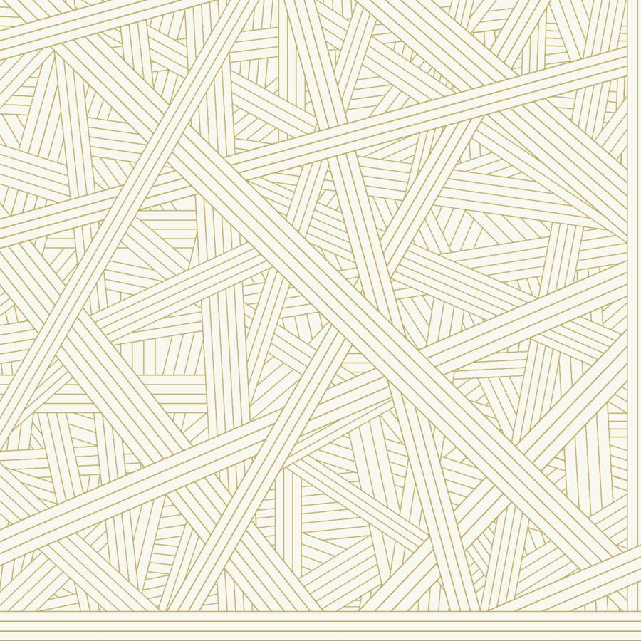 Purchase W4347-161 Nastri Wp, Beige Geometric - Kravet Couture Wallpaper - W4347.161.0
