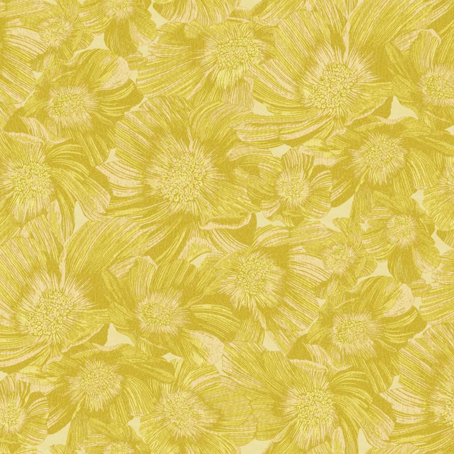 Purchase W4350-40 Anemoni Wp, Yellow Botanical - Kravet Couture Wallpaper - W4350.40.0