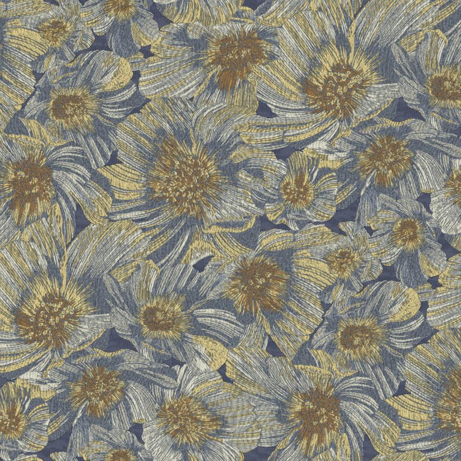 Purchase W4350-524 Anemoni Wp, Blue Botanical - Kravet Couture Wallpaper - W4350.524.0