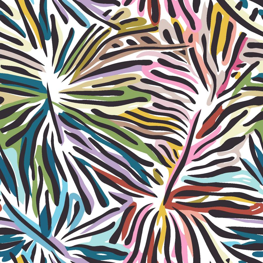 Purchase W4351-815 Flora Wp, Multi Color Botanical - Kravet Couture Wallpaper - W4351.815.0