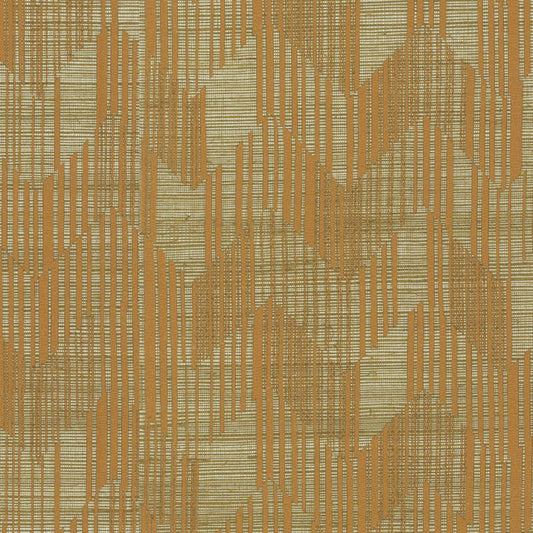 Purchase W4354-12 Birch Wp, Orange Chevron - Kravet Couture Wallpaper - W4354.12.0