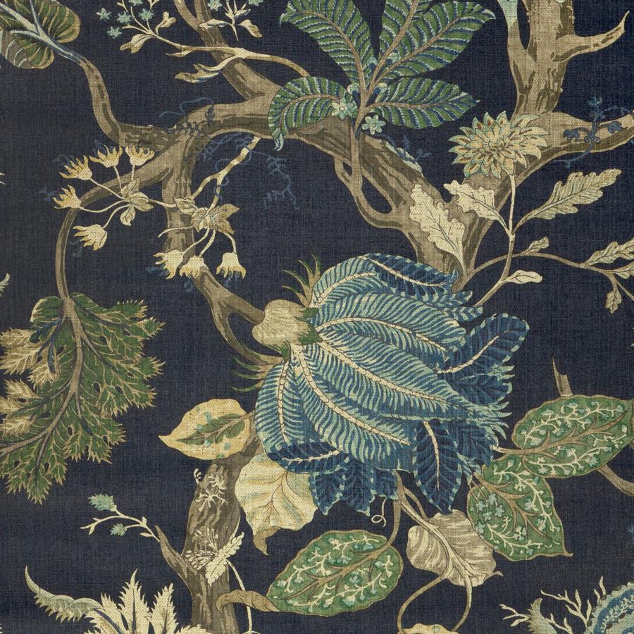 Purchase W4362-350 Kravet Design, Green Jacobean - Kravet Design Wallpaper - W4362.350.0