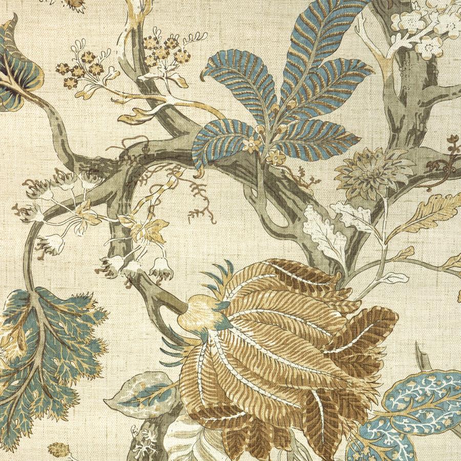 Purchase W4362-6116 Kravet Design, Brown Jacobean - Kravet Design Wallpaper - W4362.6116.0
