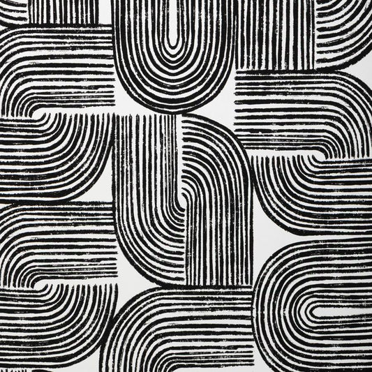 Purchase W4372-81 Kravet Design, Black Geometric - Kravet Design Wallpaper - W4372.81.0