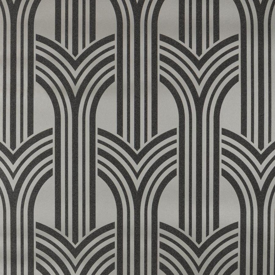 Purchase W4373-21 Kravet Design, Grey Geometric - Kravet Design Wallpaper - W4373.21.0