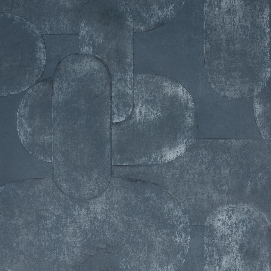 Purchase W4405-155 Art Effect, Blue Abstract - Kravet Couture Wallpaper - W4405.155.0