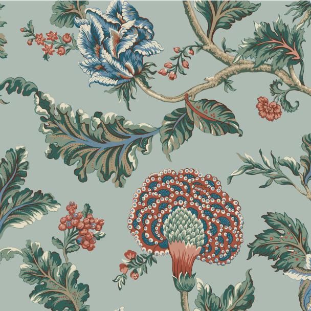 Purchase W4406-3524 Kravet Design, Multi Color Floral - Kravet Design Wallpaper - W4406.3524.0