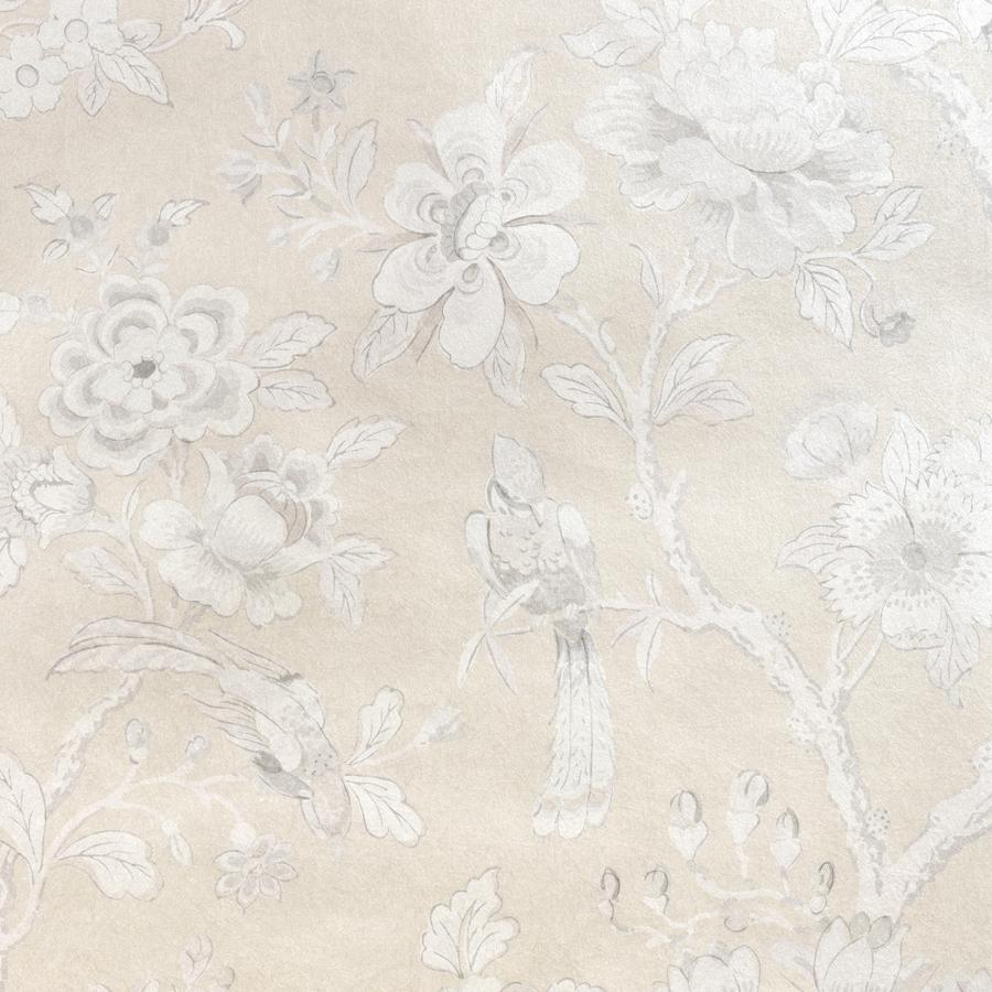 Purchase W4421-1621 Symphony Mica Wp, Beige Floral - Kravet Couture Wallpaper - W4421.1621.0