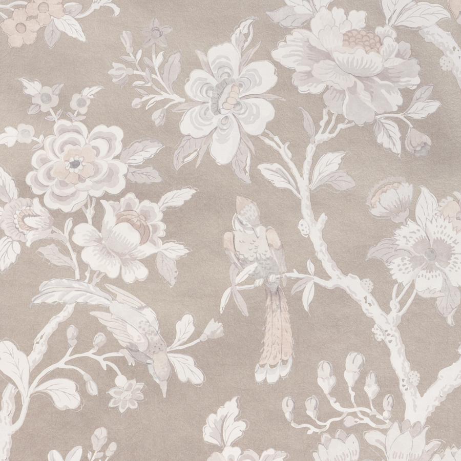 Purchase W4422-16 Symphony Luster Wp, Beige Floral - Kravet Couture Wallpaper - W4422.16.0