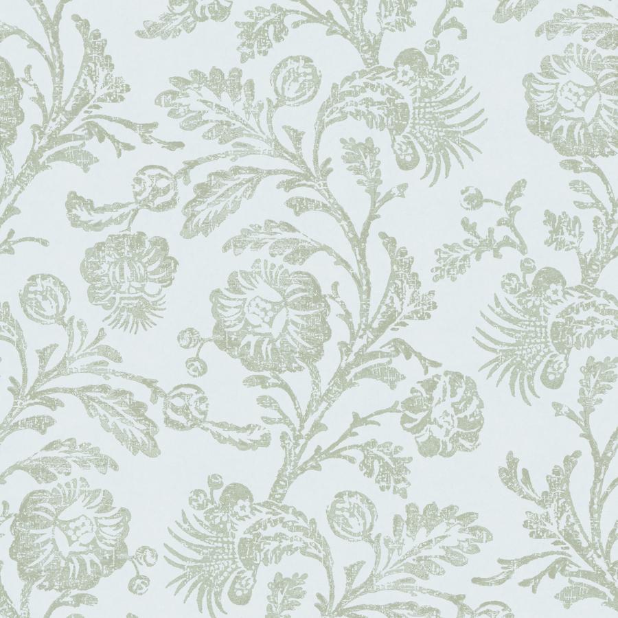 Purchase W4439-23 Eunice Vine Wp, Surf Green - Kravet Couture Wallpaper - W4439.23.0