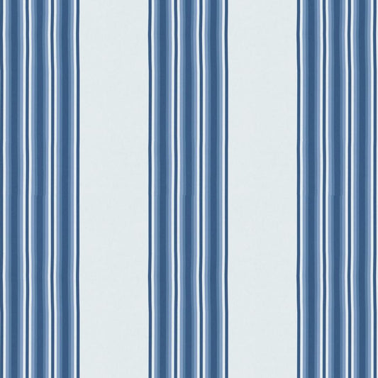 Purchase W4440-5 Stuart Stripe Wp, Boca Blue - Kravet Couture Wallpaper - W4440.5.0