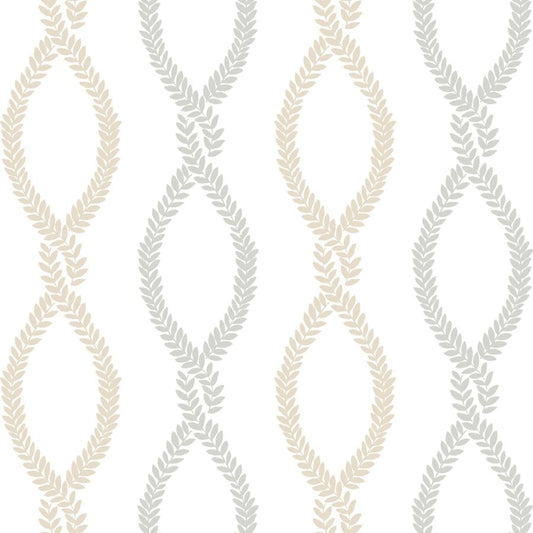 Purchase W4483-16 Kravet Design, Neutral Geometric - Kravet Design Wallpaper - W4483.16.0