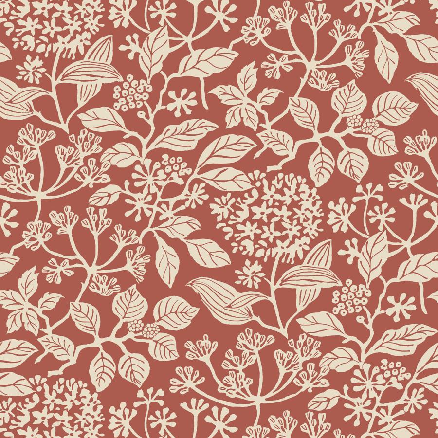 Purchase W4485-24 Kravet Design, Red Botanical - Kravet Design Wallpaper - W4485.24.0