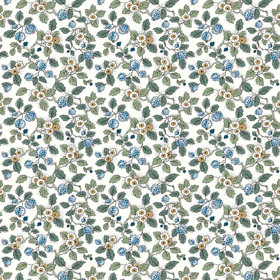 Purchase W4492-53 Kravet Design, Blue Botanical - Kravet Design Wallpaper - W4492.53.0