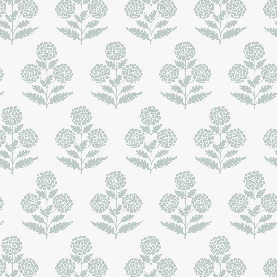 Purchase W4494-15 Kravet Design, Blue Botanical - Kravet Design Wallpaper - W4494.15.0