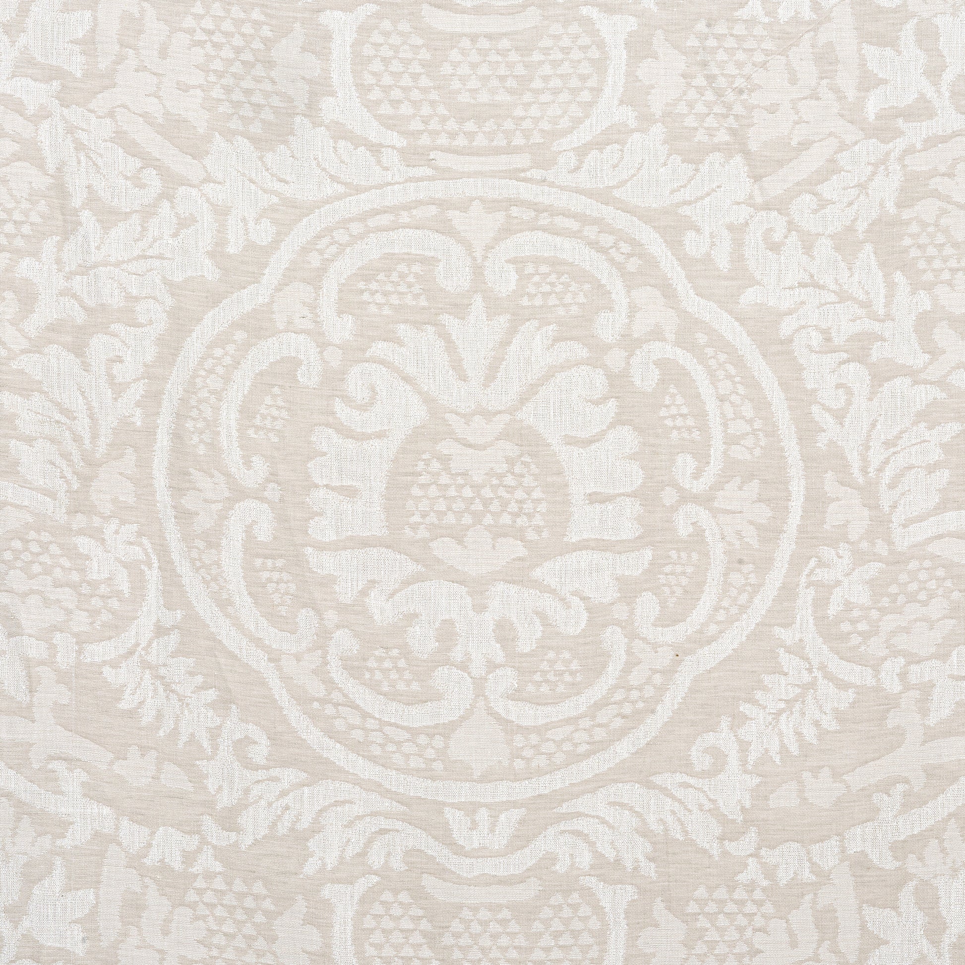 Purchase Thibaut Fabric SKU W710841 pattern name Earl Damask color Flax