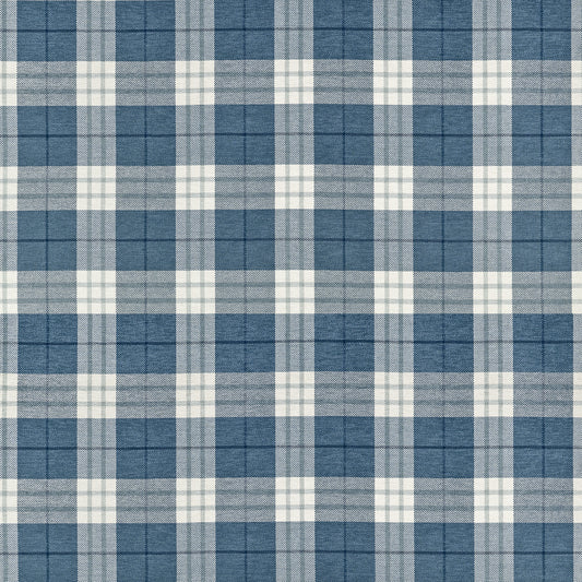 Search Thibaut Fabric Product W711329 pattern name Percival Plaid color name True Blue.