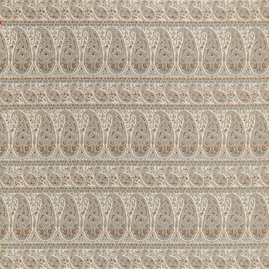 Save on Thibaut Fabric Product# W711332 pattern name Emalin Paisley color name Curry.