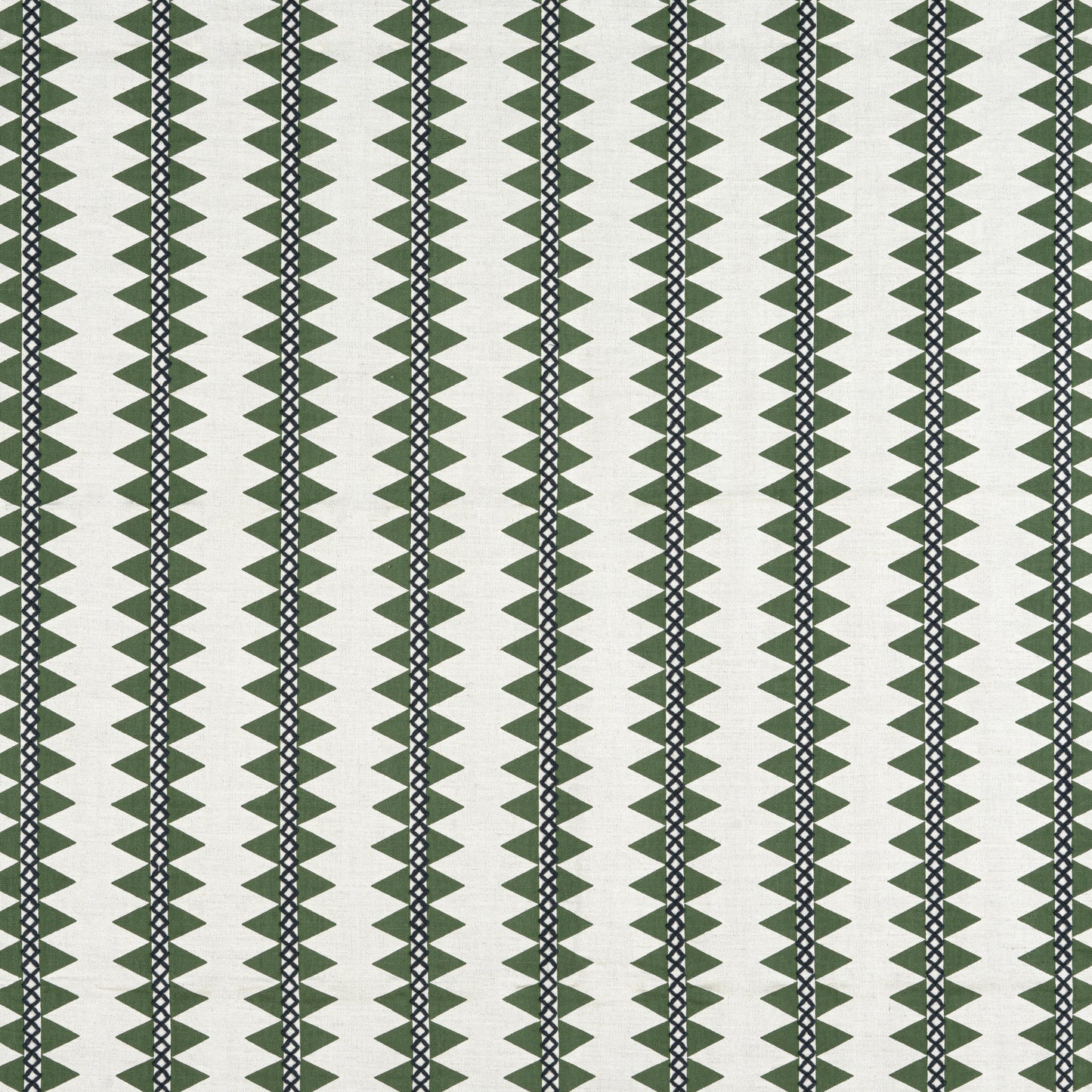 Purchase Thibaut Fabric Pattern number W713242 pattern name Reno Stripe Embroidery color Green