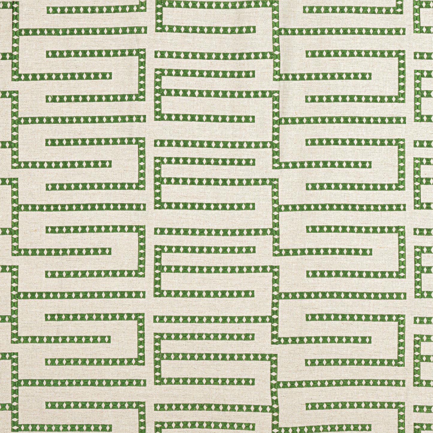 Purchase Thibaut Fabric Item# W713628 pattern name Architect Embroidery color Green