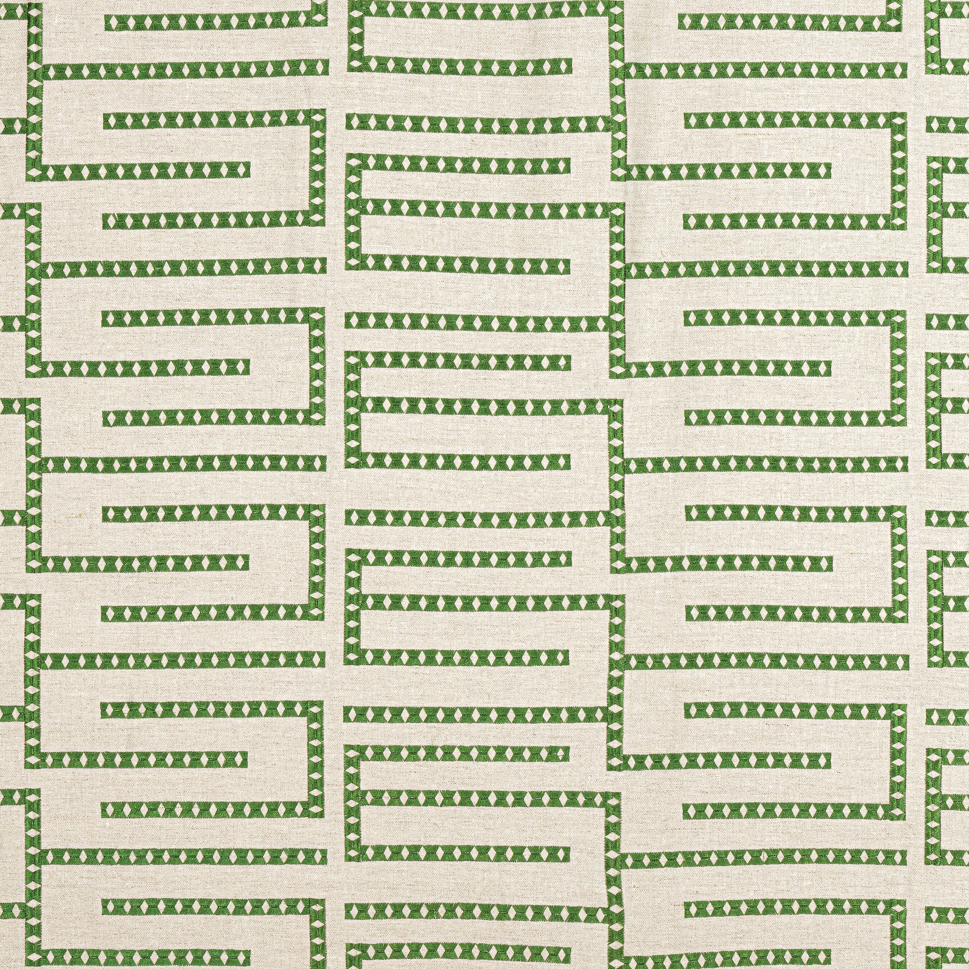 Purchase Thibaut Fabric Item# W713628 pattern name Architect Embroidery color Green