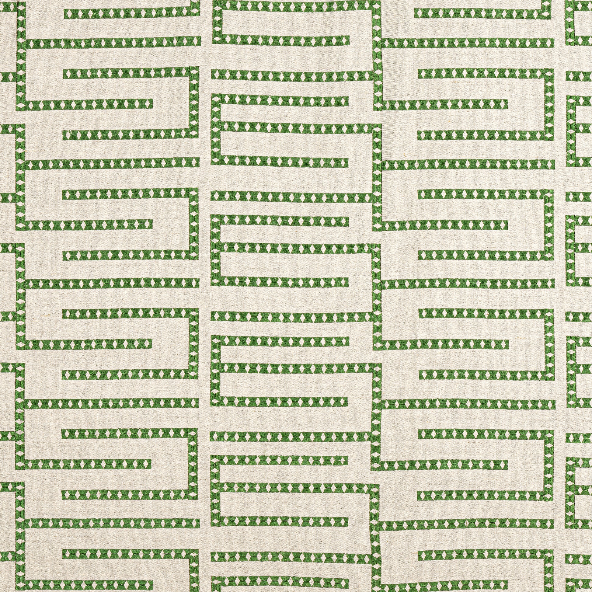 Purchase Thibaut Fabric Item# W713628 pattern name Architect Embroidery color Green