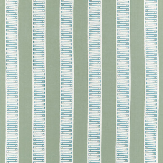 Search Thibaut Fabric Pattern W714629 pattern name Raritan Line Embroidery color name Sage.