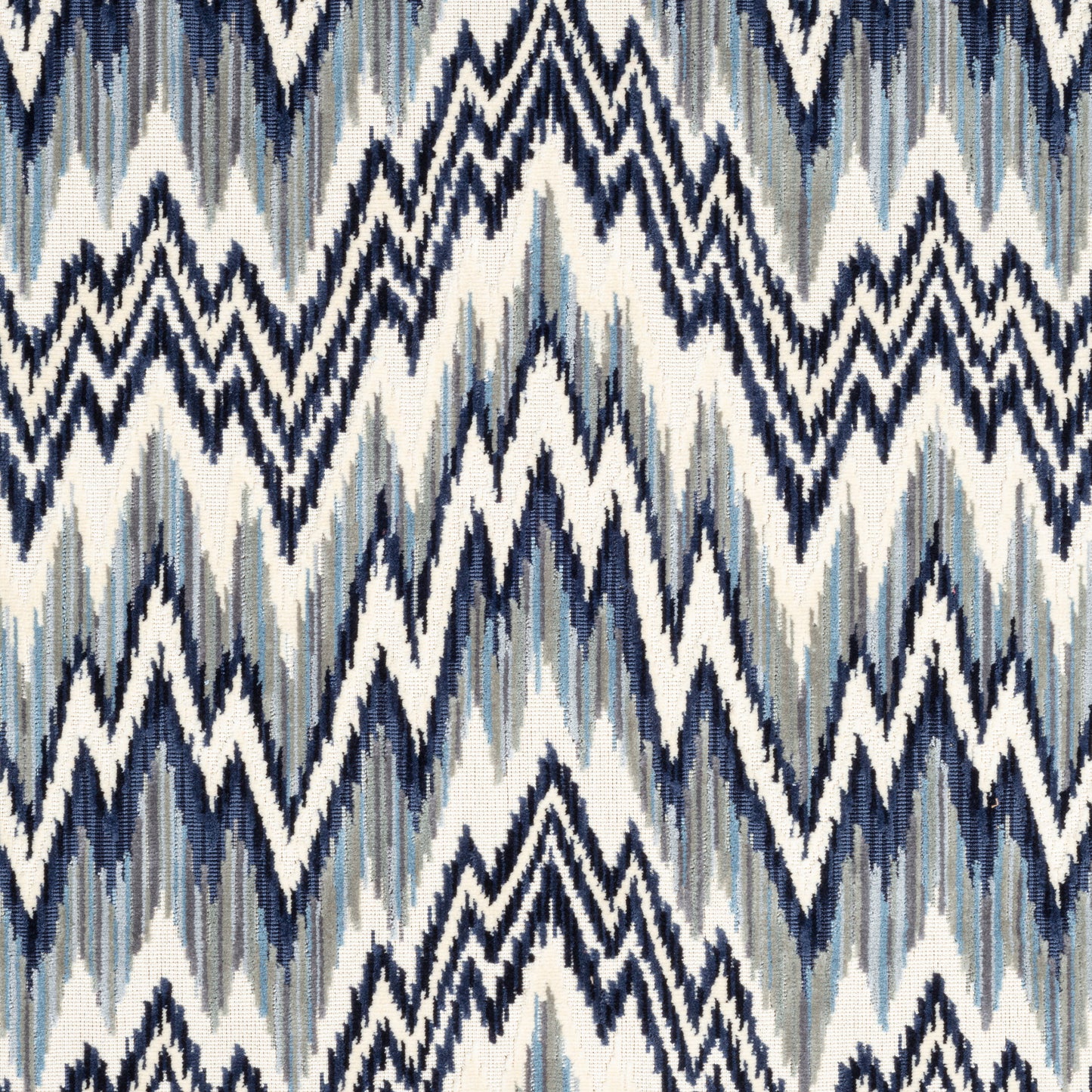 Purchase Thibaut Fabric Item W72820 pattern name Rhythm Velvet color Sterling and Navy