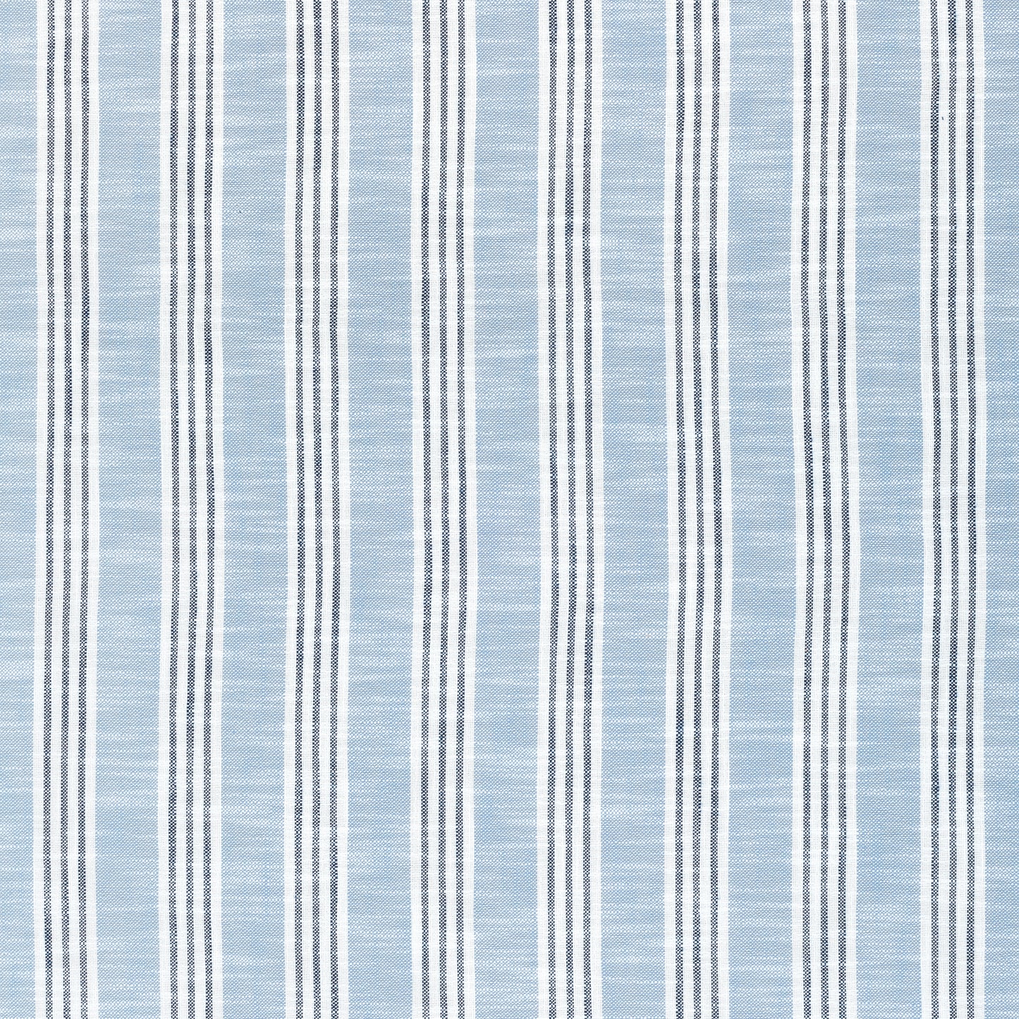 Purchase Thibaut Fabric SKU# W73488 pattern name Southport Stripe color Sky Blue and Navy