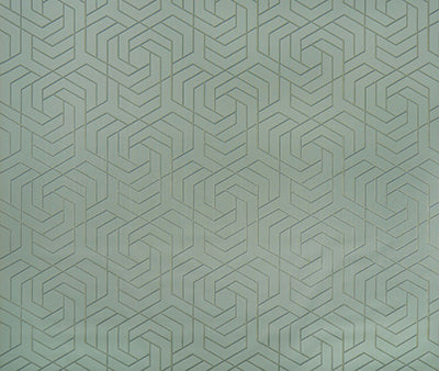 Purchase Pattern# W7352-01 pattern name & colorMetropolis Vinyls 3 Hexagon Trellis Osborne & Little Wallpaper