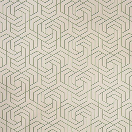 Purchase Sample - W7352-02 Metropolis Vinyls 3 Hexagon Trellis Osborne & Little Wallpaper
