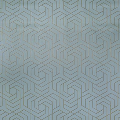 Purchase Sample - W7352-06 Metropolis Vinyls 3 Hexagon Trellis Osborne & Little Wallpaper