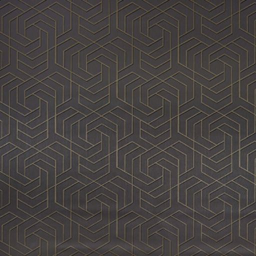Purchase Sample - W7352-07 Metropolis Vinyls 3 Hexagon Trellis Osborne & Little Wallpaper