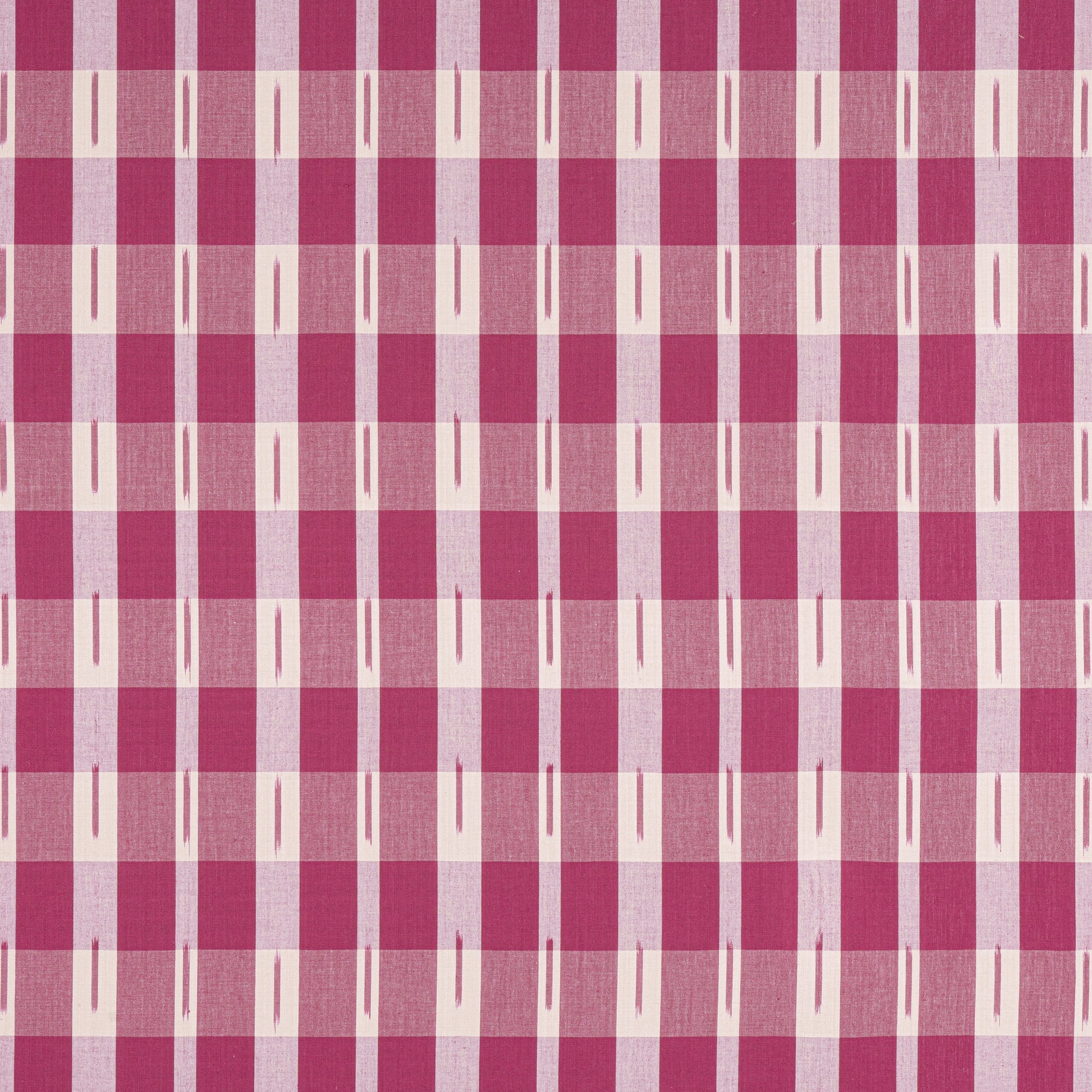 Purchase Thibaut Fabric SKU W736440 pattern name Ellagrey Check color Raspberry