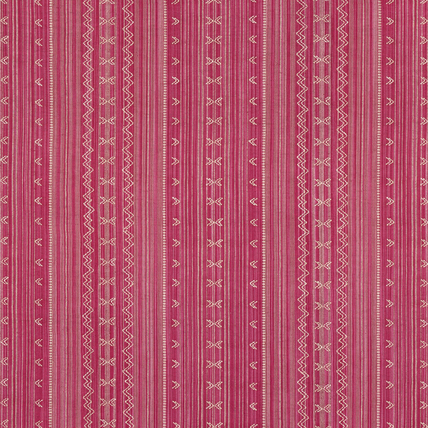 Purchase Thibaut Fabric Item W736454 pattern name Charter Stripe Embroidery color Raspberry