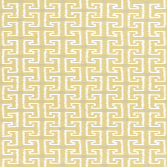 Purchase Thibaut Fabric Product W74228 pattern name Rhodes color Sunflower