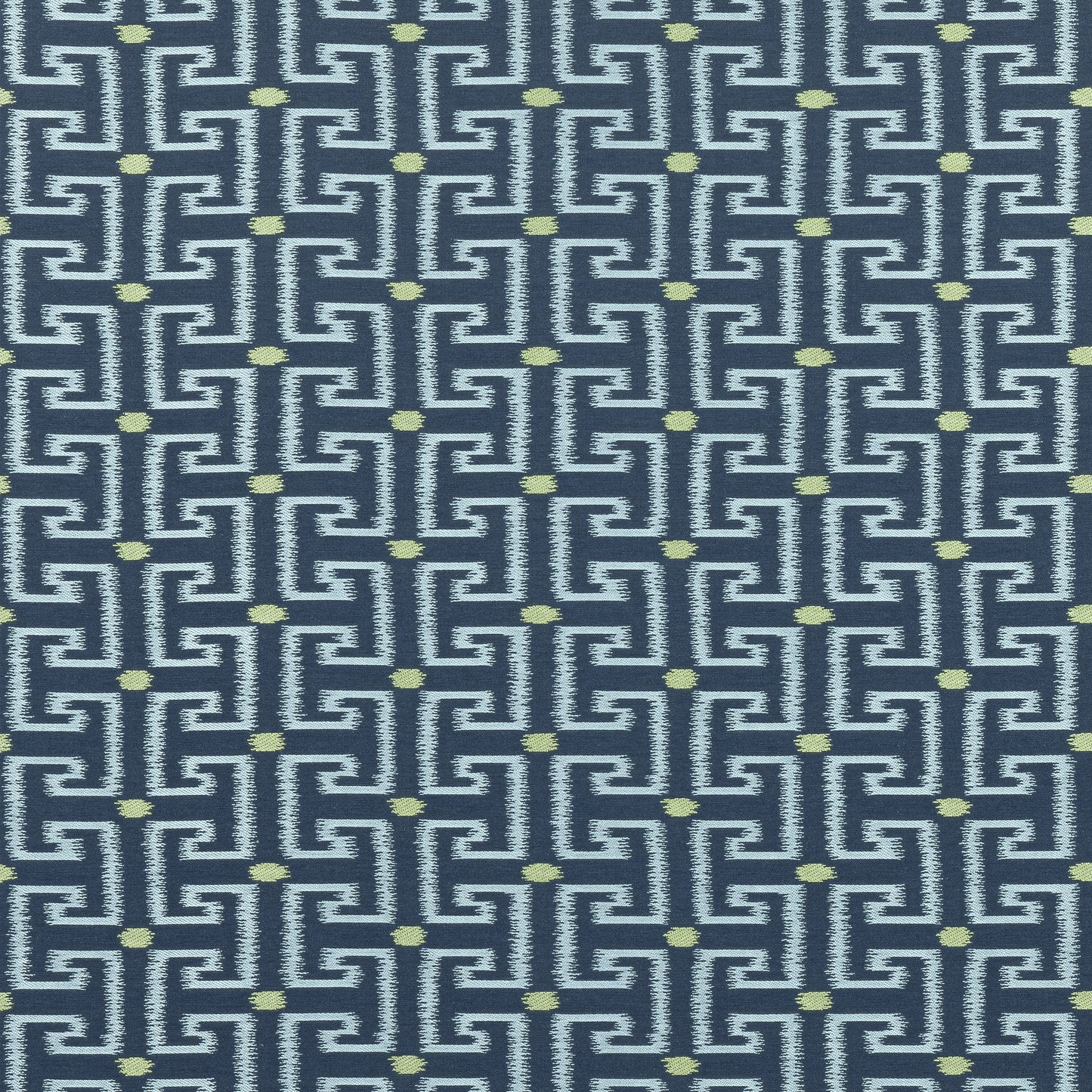 Purchase Thibaut Fabric Product W74232 pattern name Rhodes color Marine