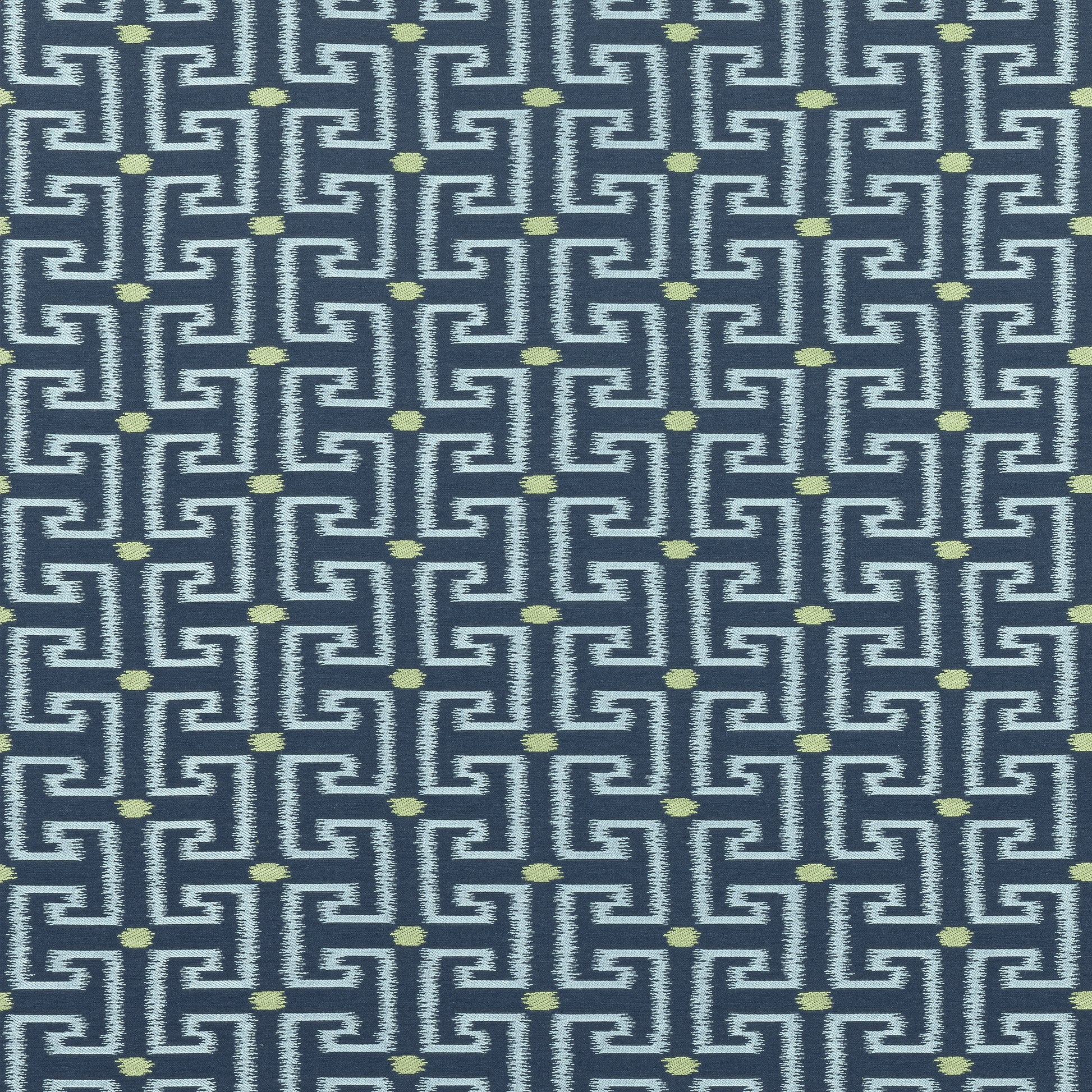 Purchase Thibaut Fabric Product W74232 pattern name Rhodes color Marine