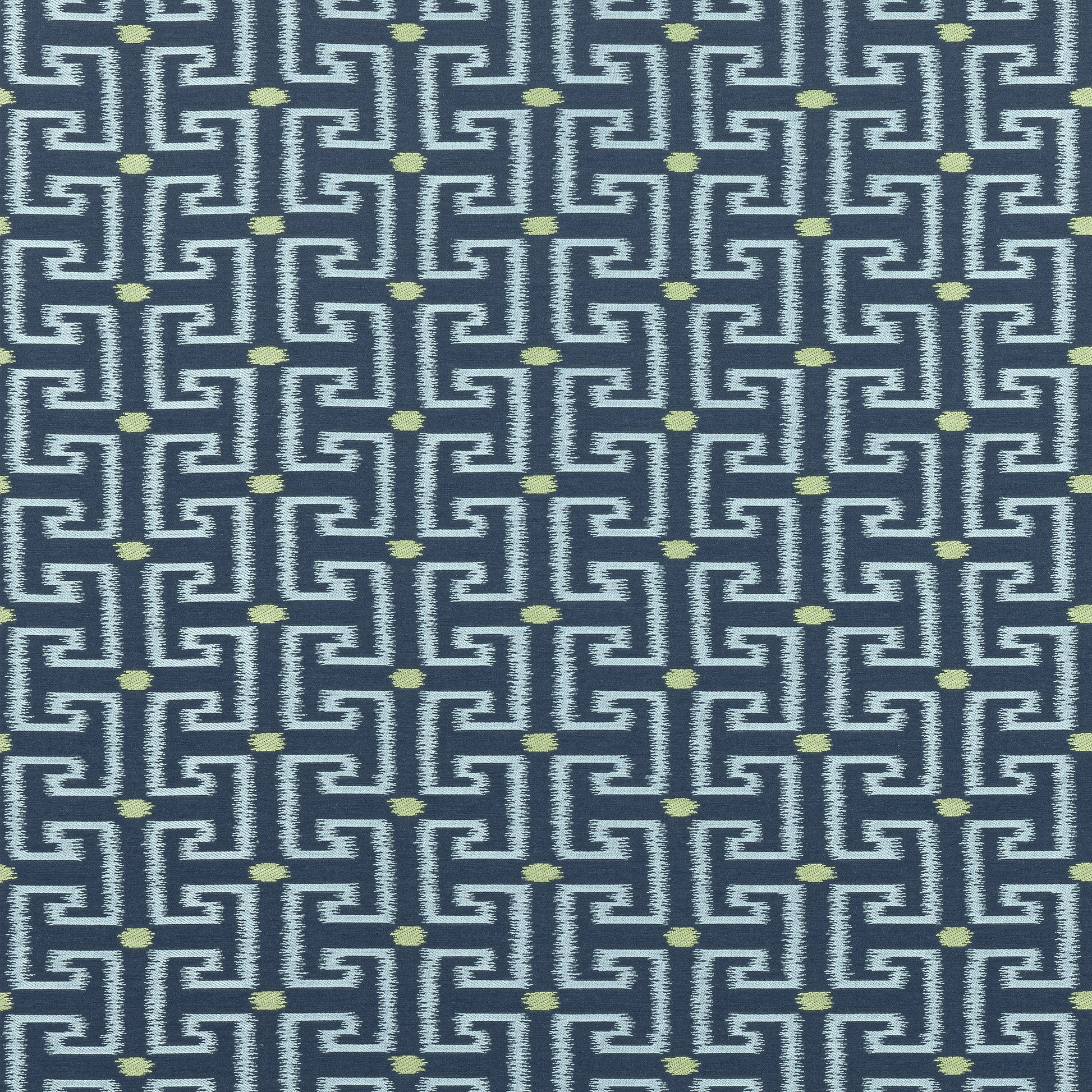Purchase Thibaut Fabric Product W74232 pattern name Rhodes color Marine