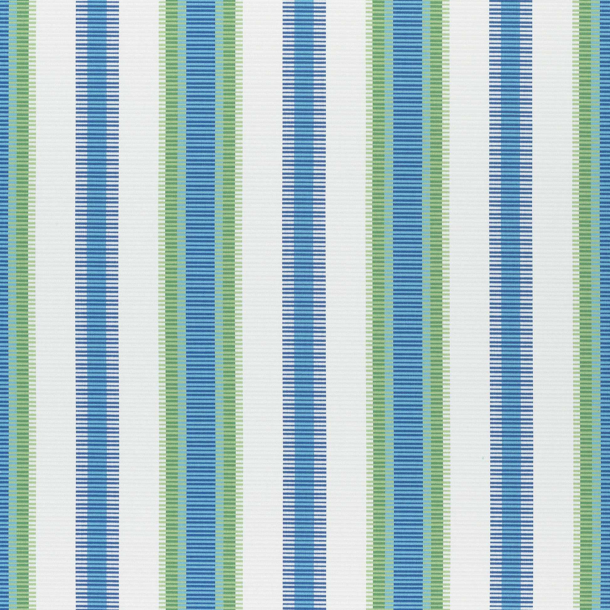 Purchase Thibaut Fabric Item W74670 pattern name Samba Stripe color Royal Blue and Green