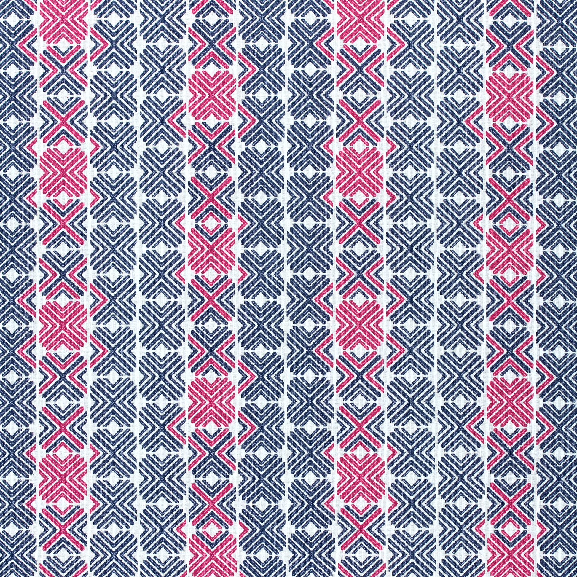 Purchase Thibaut Fabric Pattern# W74680 pattern name Jinx color Navy and Magenta