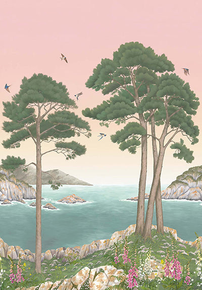 Purchase Sample - W7680-01 Coastline Osborne & Little Wallpaper