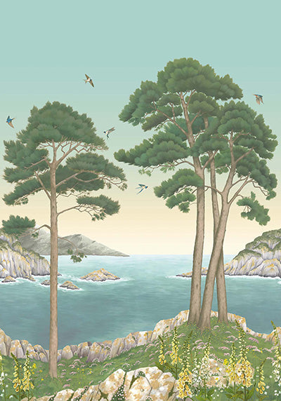 Purchase Sample - W7680-02 Coastline Osborne & Little Wallpaper