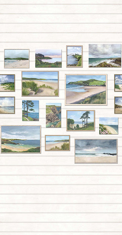 Purchase Pattern number W7681-01 pattern name & colorSeascape Osborne & Little Wallpaper