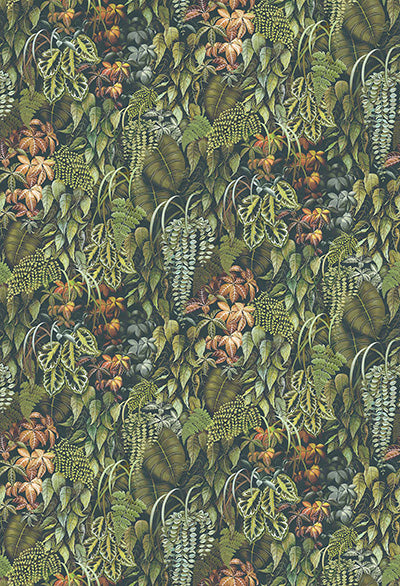 Purchase Product W7687-02 pattern name & colorGreen Wall Osborne & Little Wallpaper