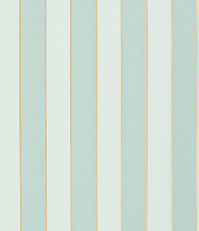 Purchase Item# W7780-08 pattern name & colorRegency Stripe Aqua/Gold Osborne & Little Wallpaper